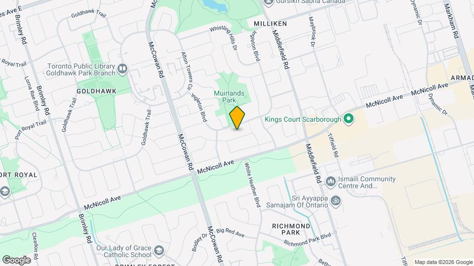 26 Ponymill Dr Map and Location Details