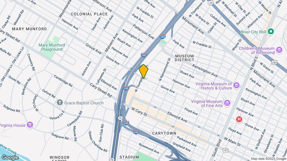 3549-3551 Grove Ave Map and Location Details