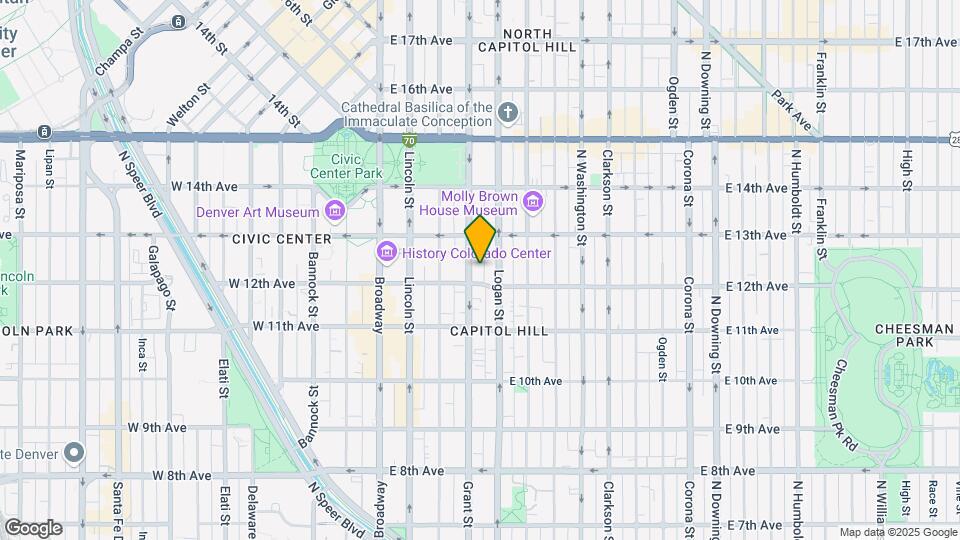Cortland Cap Hill Map and Location Details