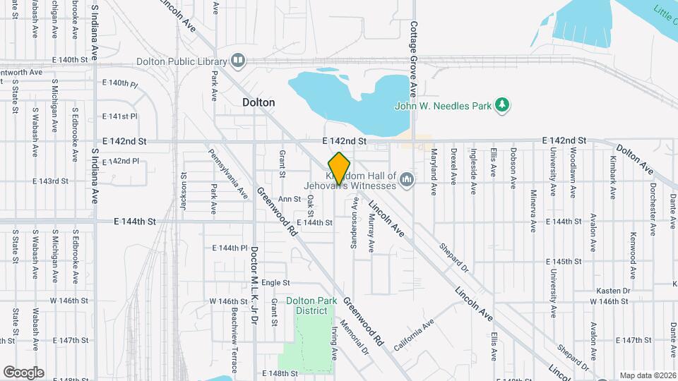 14305 Irving Ave Map and Location Details