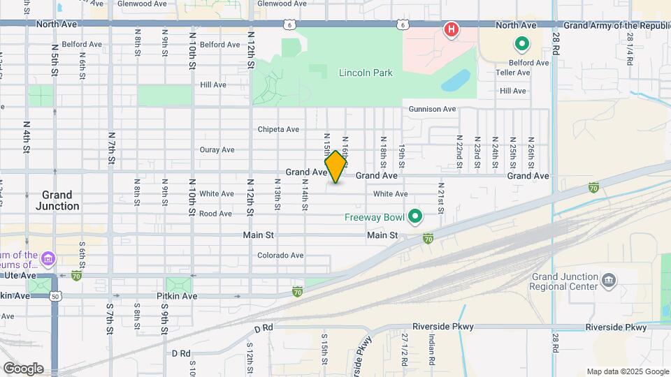 1520 White Ave Map and Location Details