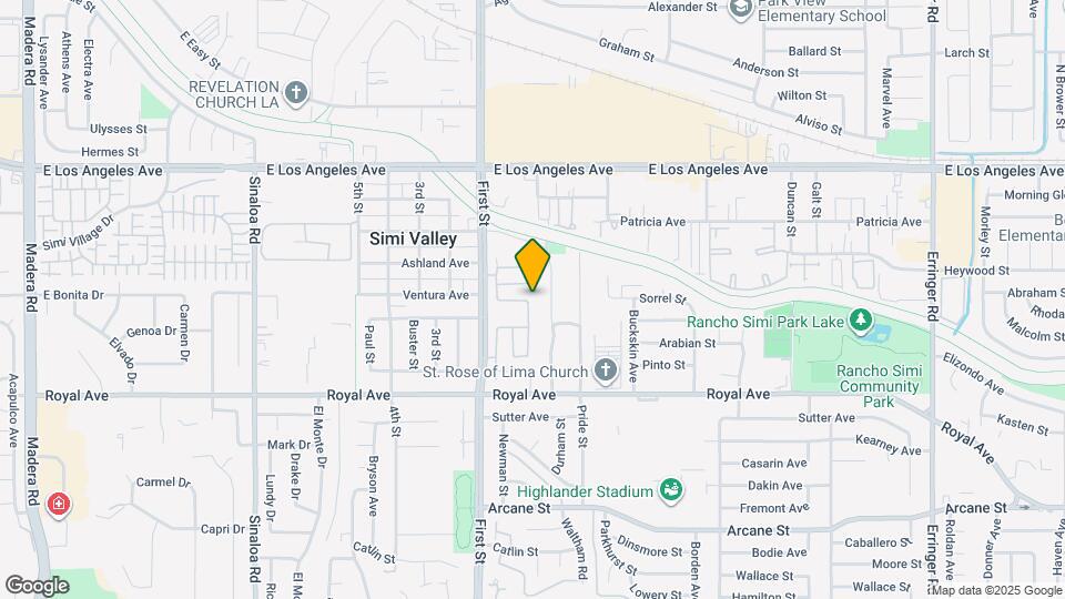 1604 Rose Arbor Ln Map and Location Details