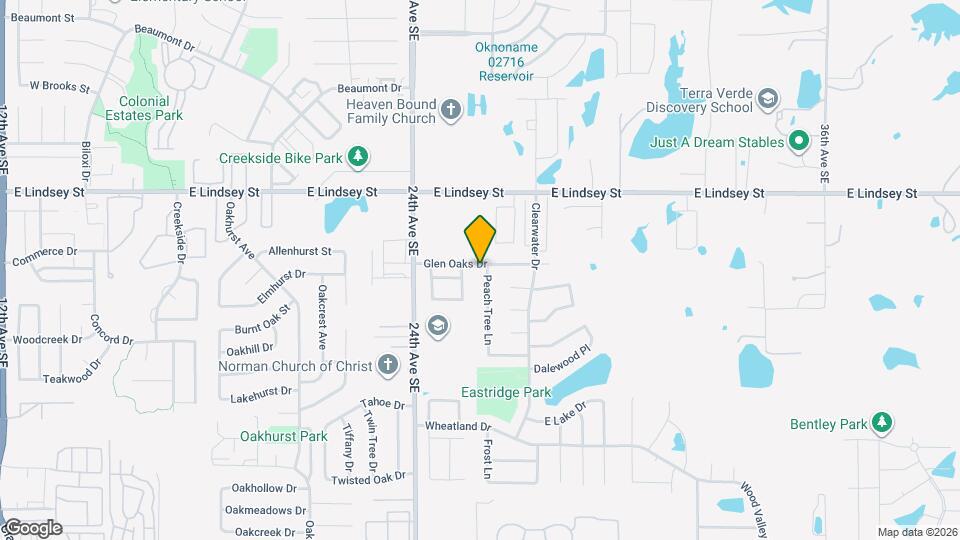 1400 Peach Tree Ln Map and Location Details