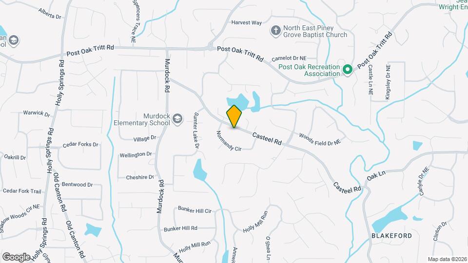 3220 Casteel Rd Map and Location Details