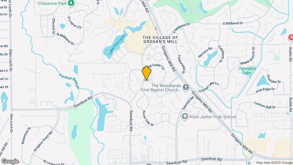 1308 E Red Cedar Cir Map and Location Details
