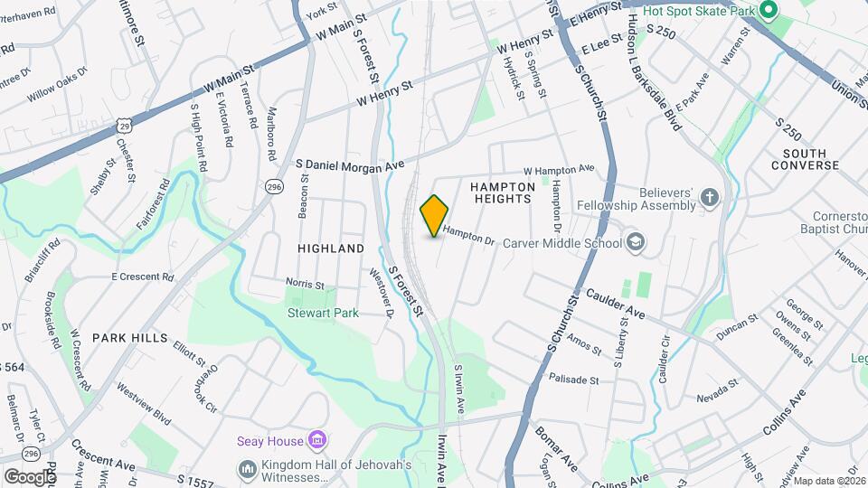 550 Pinckney Ct, Unit 1W Map and Location Details