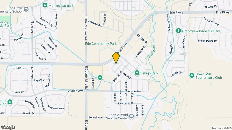 550 Gallegos Cir Map and Location Details