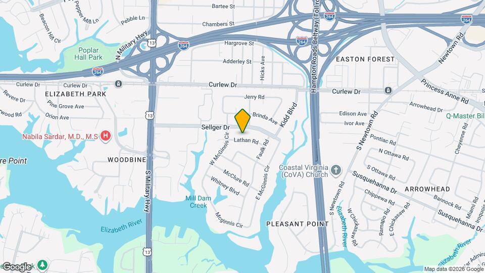 5916 Lathan Rd Map and Location Details