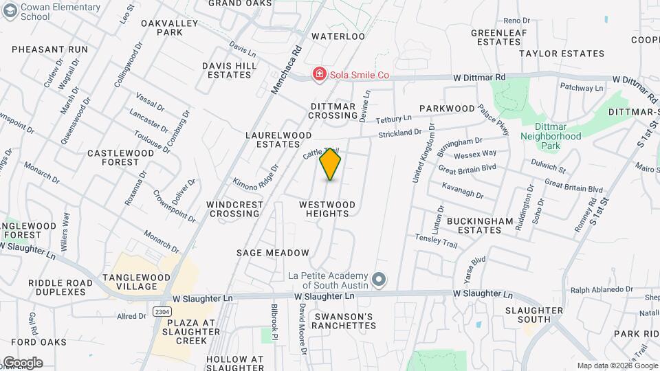 9007 Jesse James Dr Map and Location Details