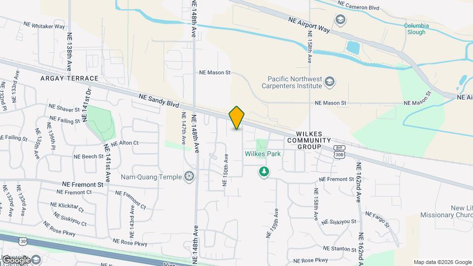 3879 NE 152nd Ave Map and Location Details