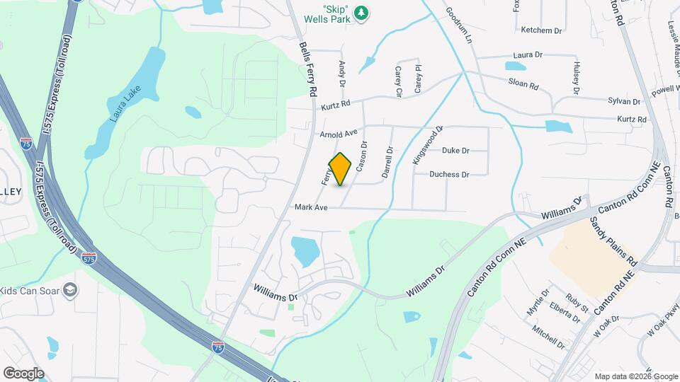 1941 Cason Dr, Unit Apartment Map and Location Details