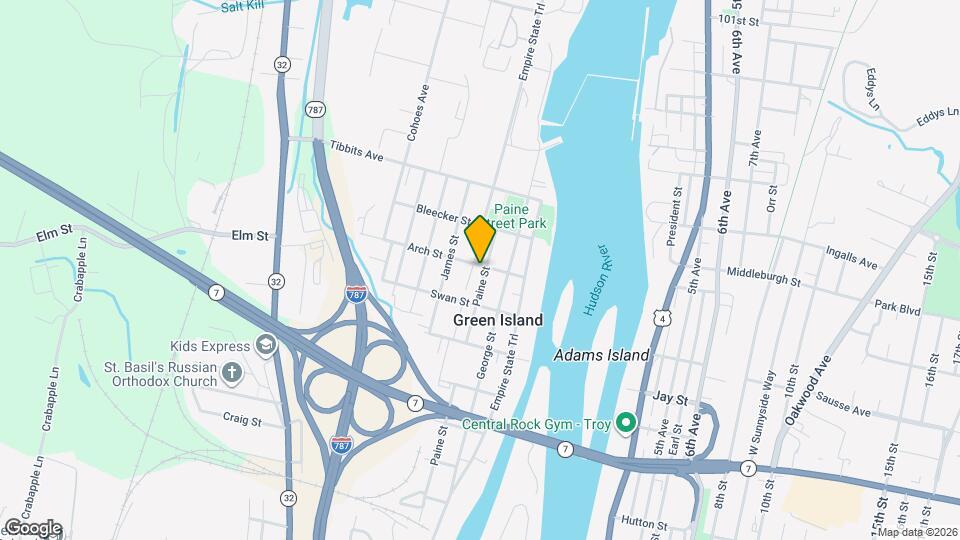 163 Paine St Map and Location Details