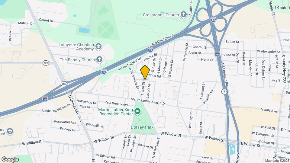 308 Liston St Map and Location Details