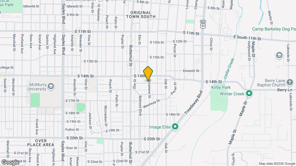 1102 S 15th St Map and Location Details