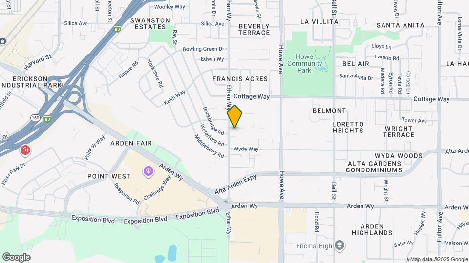 1932 Ethan Wy Map and Location Details