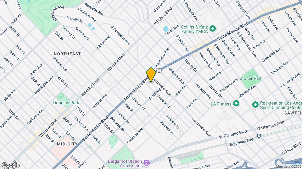 1423 Franklin St Map and Location Details