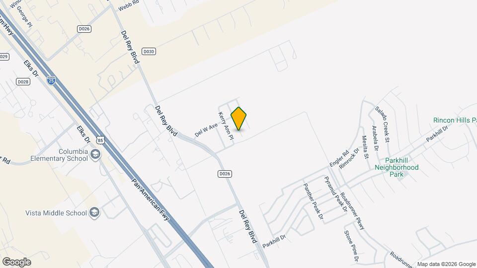 4709 Whitney Pl Map and Location Details