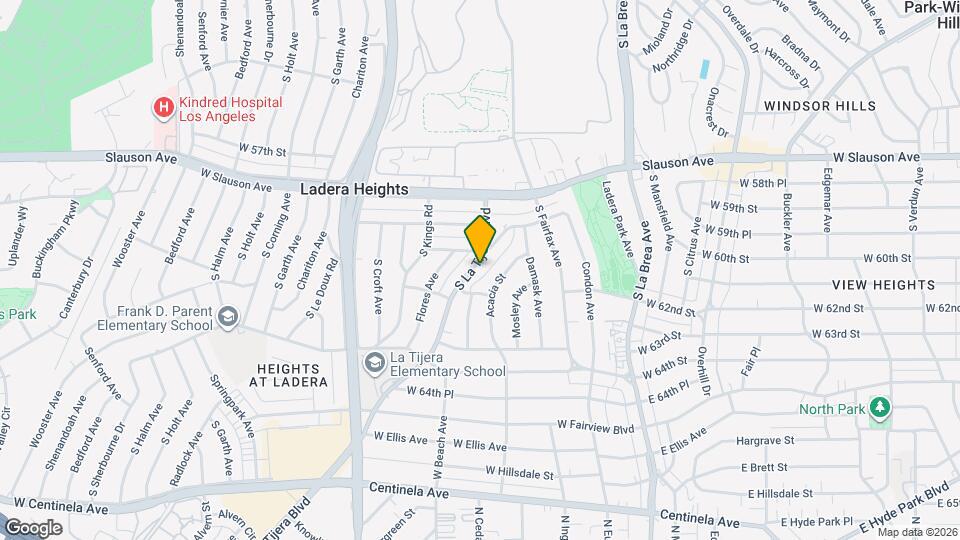 5928 S La Tijera Blvd Map and Location Details
