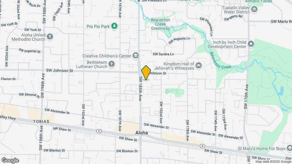 2800 SW 185th Ave Map and Location Details