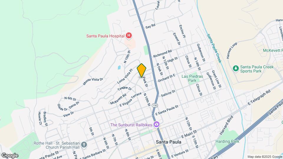 551 N Mill St Map and Location Details