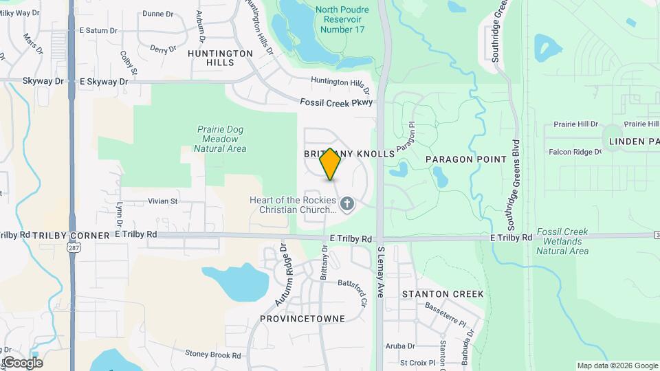 6437 Edgeware St Map and Location Details