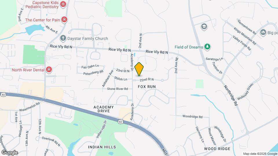 210 22nd St N Map and Location Details