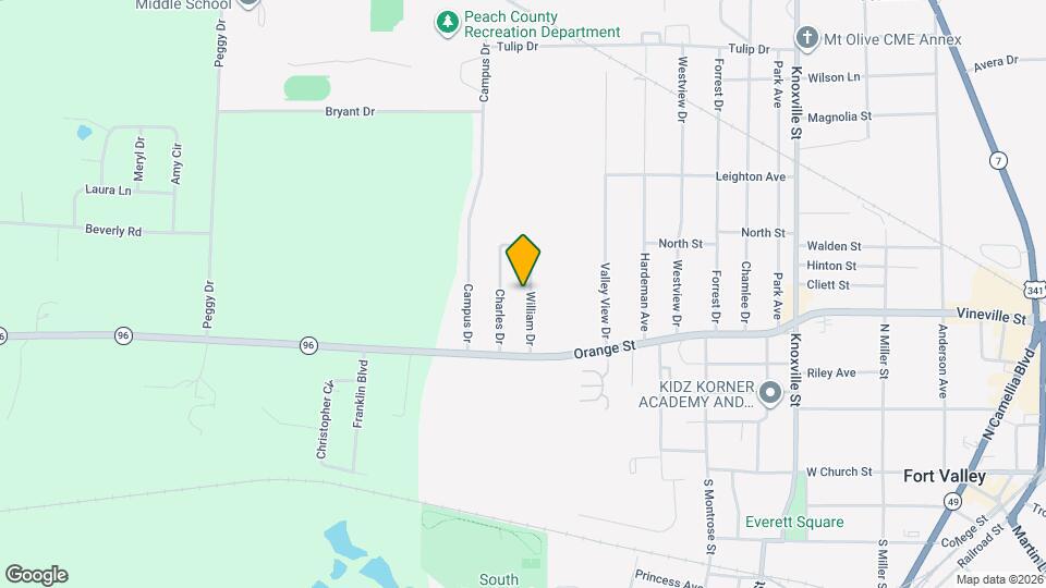 413 William Dr Mapa y Detalles de la Ubicación