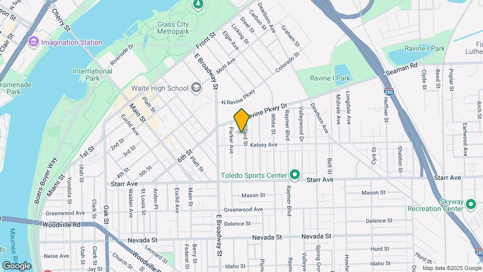 262 Willard St Map and Location Details