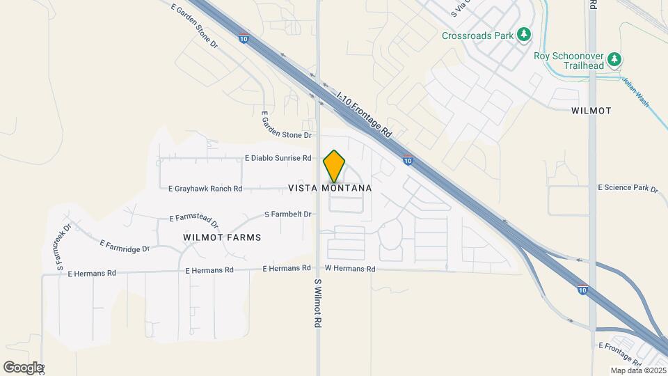 6352 E Butte Stone Dr Mapa y Detalles de la Ubicación