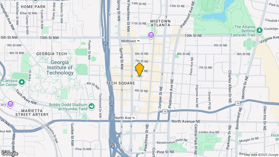 30 5th St NE, Unit 602 Map and Location Details