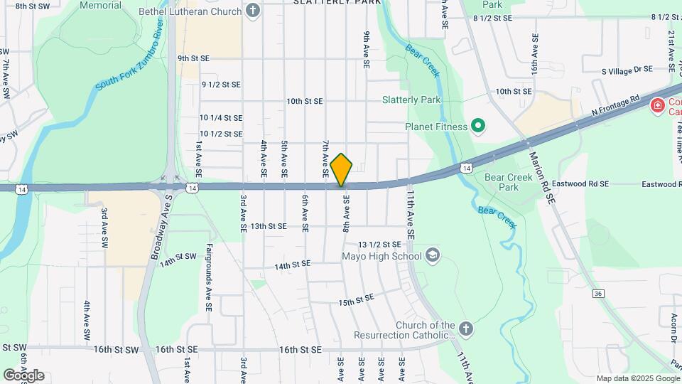 1207 8th Ave SE Map and Location Details