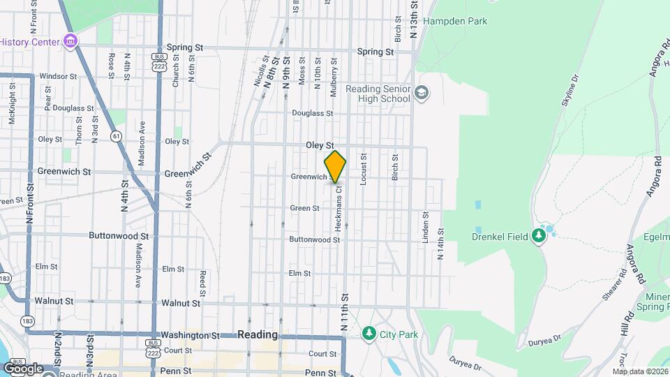 541 Mulberry St Map and Location Details