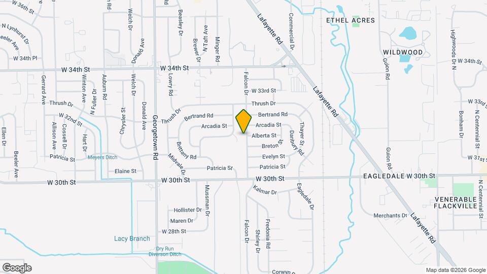 3120 Falcon Dr Map and Location Details