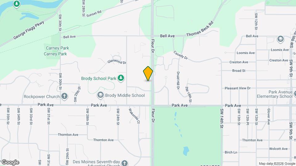 3006 Fleur Dr Map and Location Details