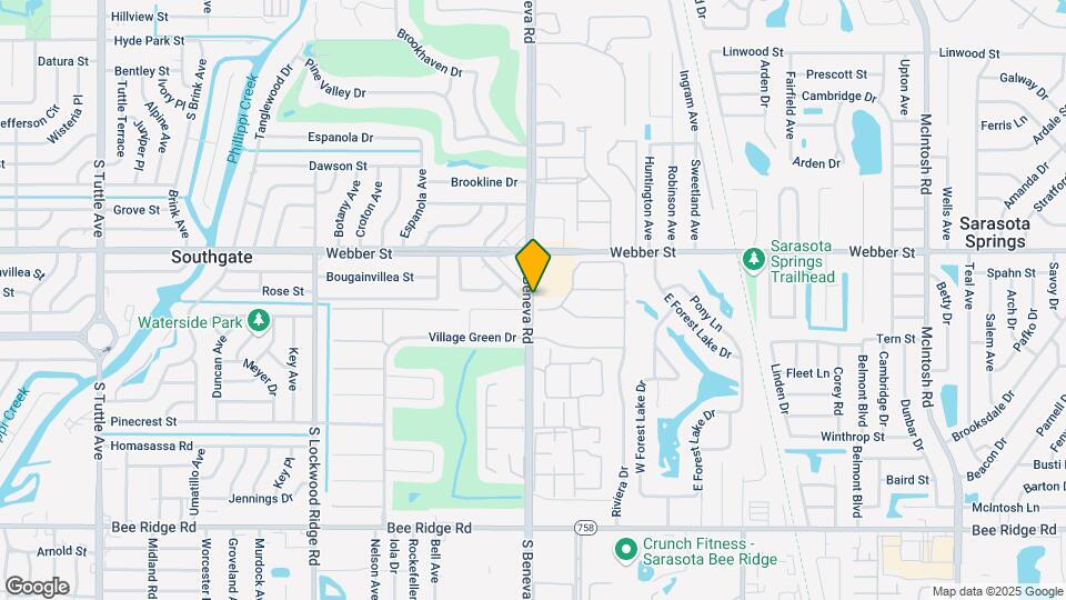 2955 S Beneva Rd Map and Location Details