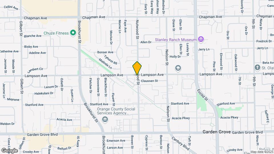 10442 Lampson Avenue Map and Location Details