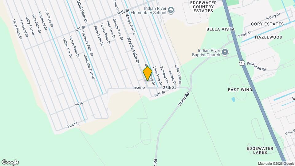 3411 Needle Palm Dr Mapa y Detalles de la Ubicación