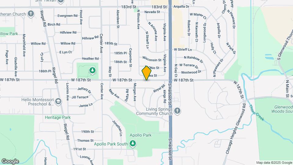 923 W 187th St Map and Location Details