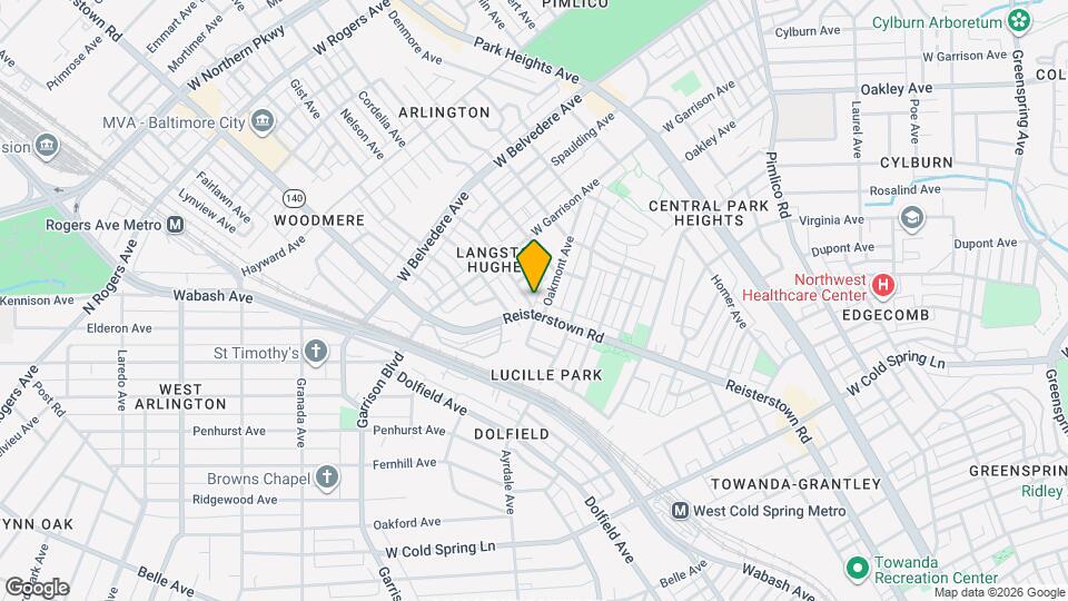 4801 Cordelia Ave Mapa y Detalles de la Ubicación