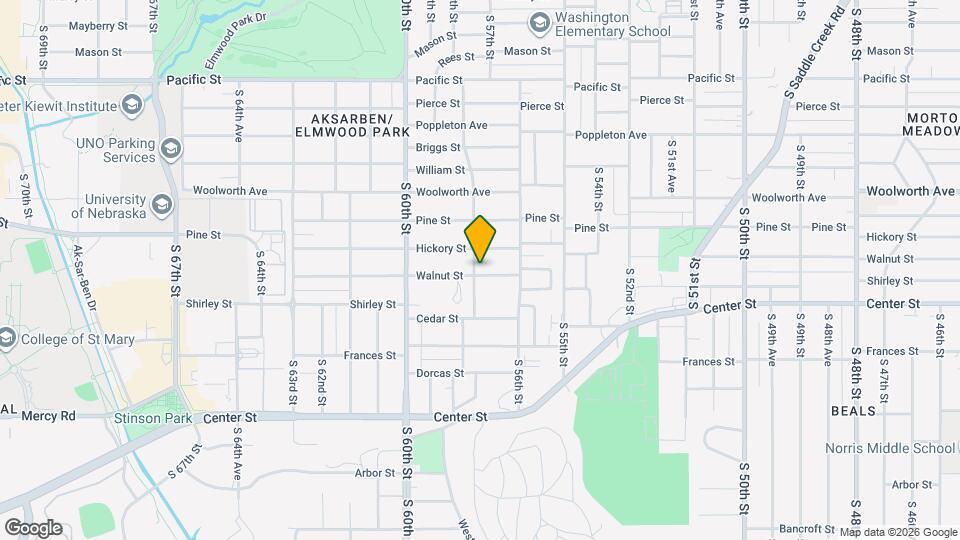 1723 S 58th St Map and Location Details