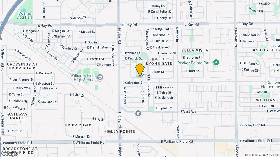 3345 E Loma Vista St Mapa y Detalles de la Ubicación