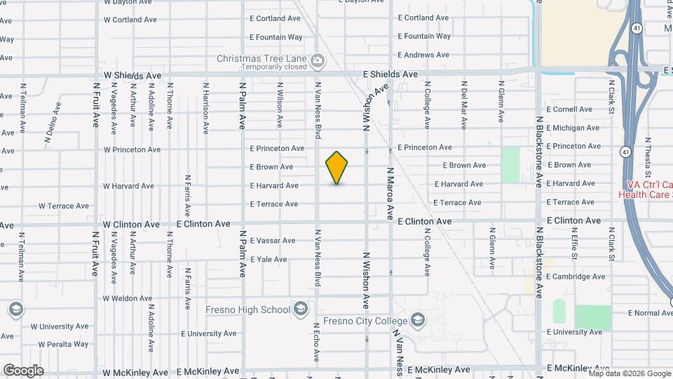 650 E Harvard Ave Map and Location Details