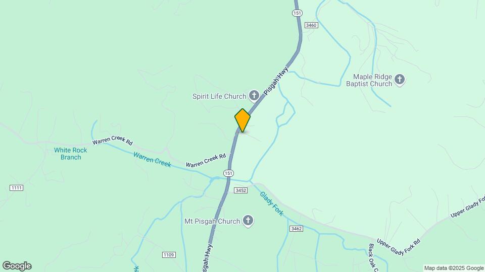 1649 Pisgah Hwy Mapa y Detalles de la Ubicación