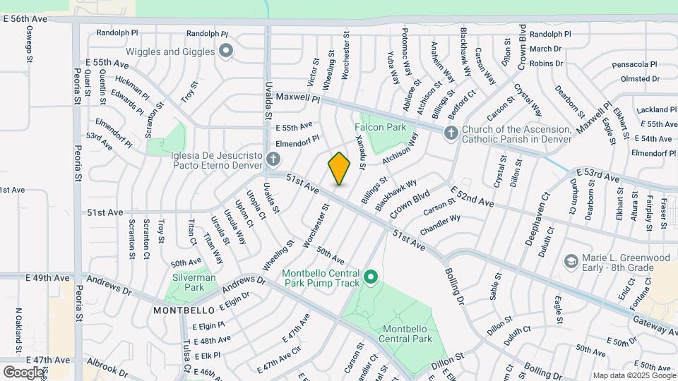 5120 Worchester St Map and Location Details