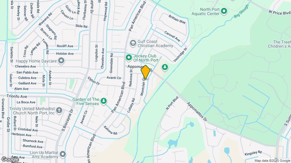 3314 Montclair Cir Mapa y Detalles de la Ubicación