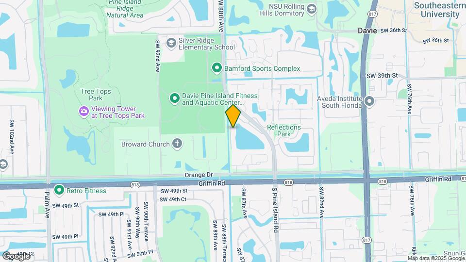 4206 SW 87th Ter Map and Location Details