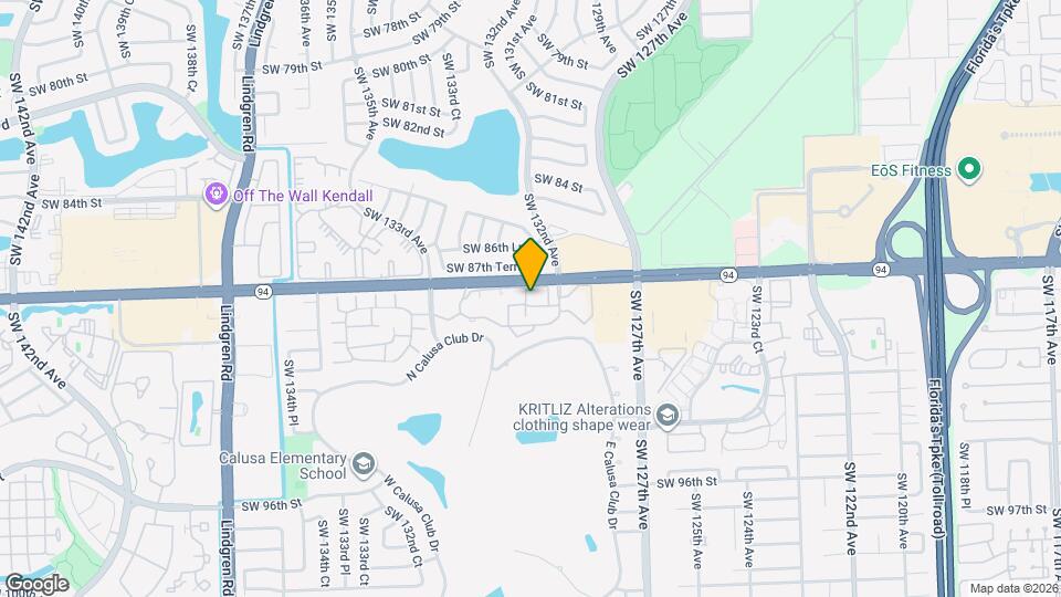 8819 SW 130th Pl-Unit -104 Map and Location Details