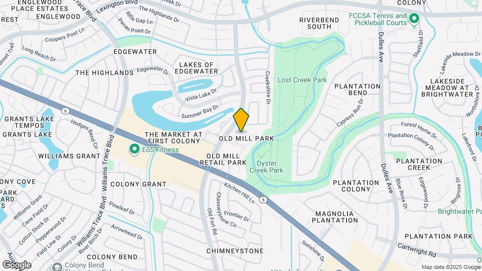 2226 Mill Creek Dr Map and Location Details