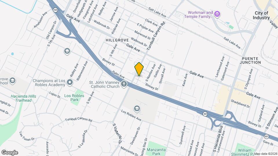 15210 Shadybend Dr Mapa y Detalles de la Ubicación