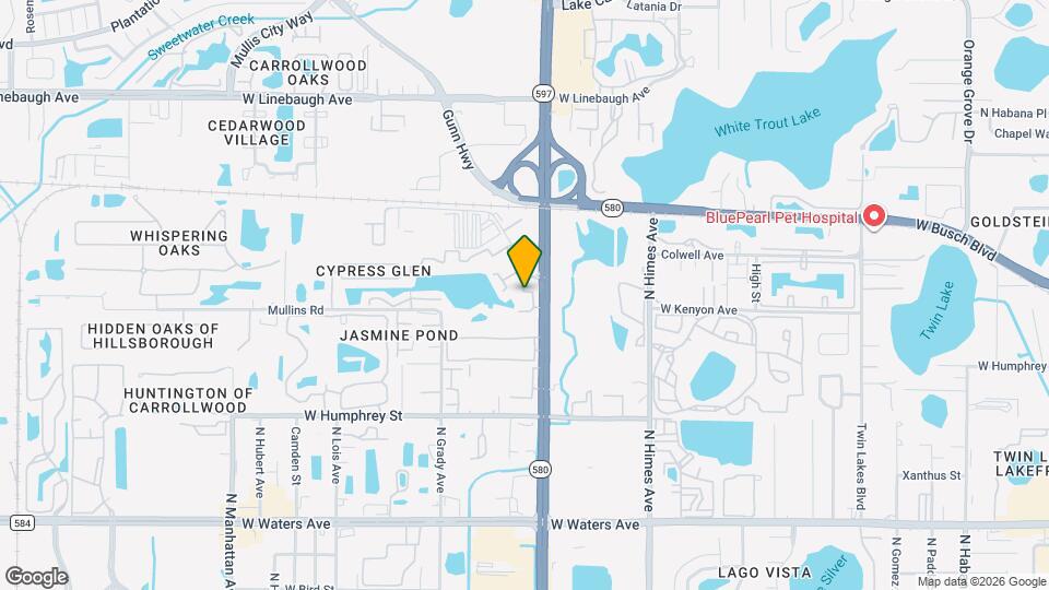 3804 Cortez Dr Map and Location Details